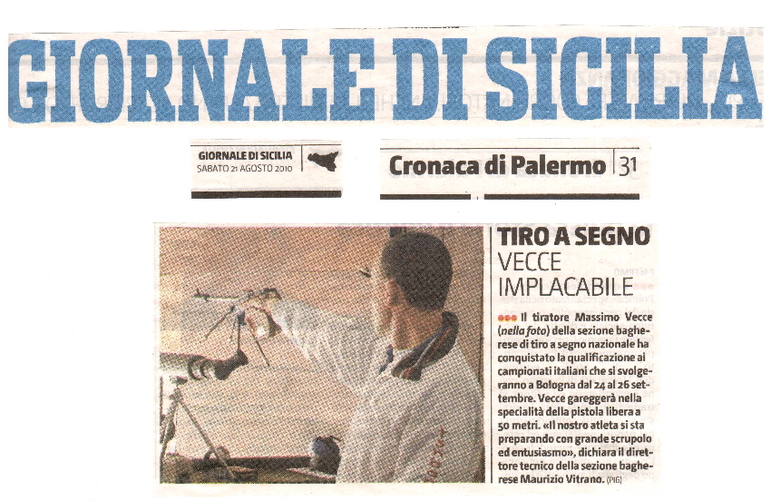 Ritaglio stampa: Articolo gds del 21 agosto 2010
